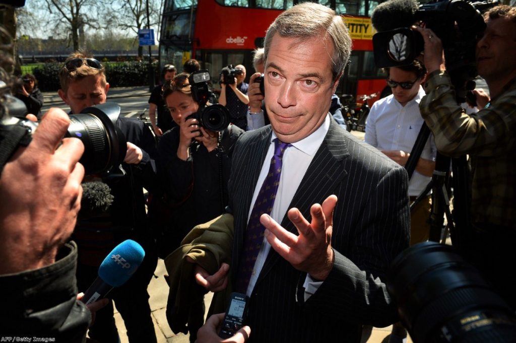 Nigel Farage's blanket media coverage helped Ukip, Caroline Lucas claims
