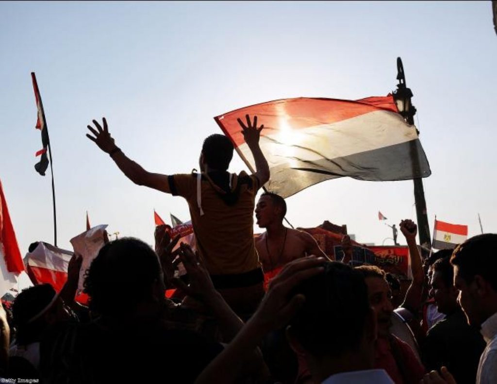 Celebrating the end of democracy in Egypt