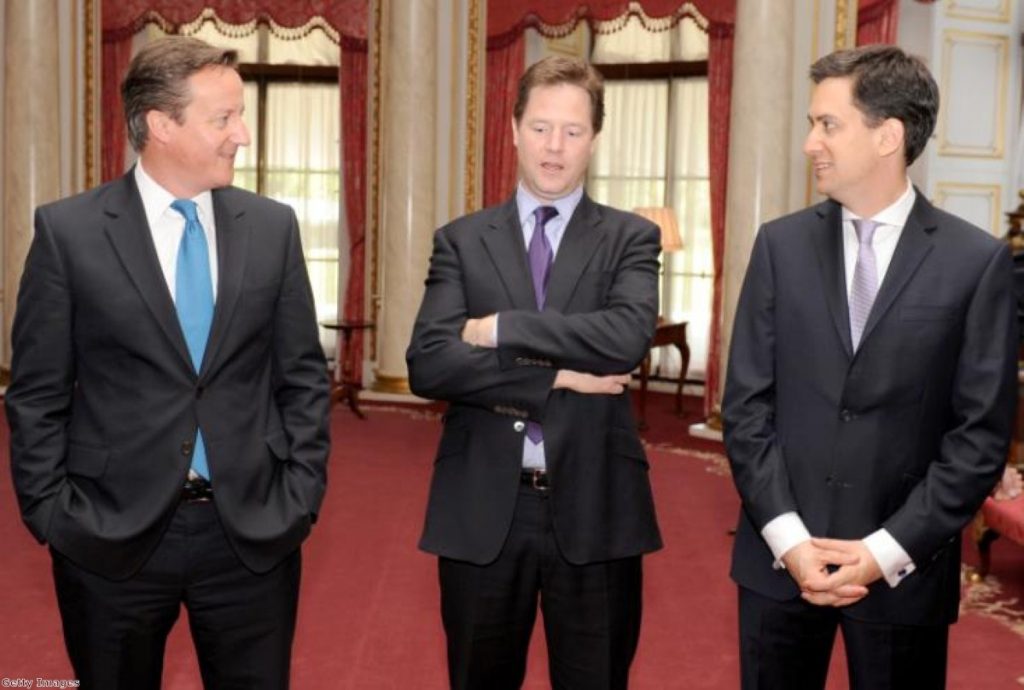 David Cameron and Ed Miliband will both have an eye on potential coalition talks as the next general election approaches