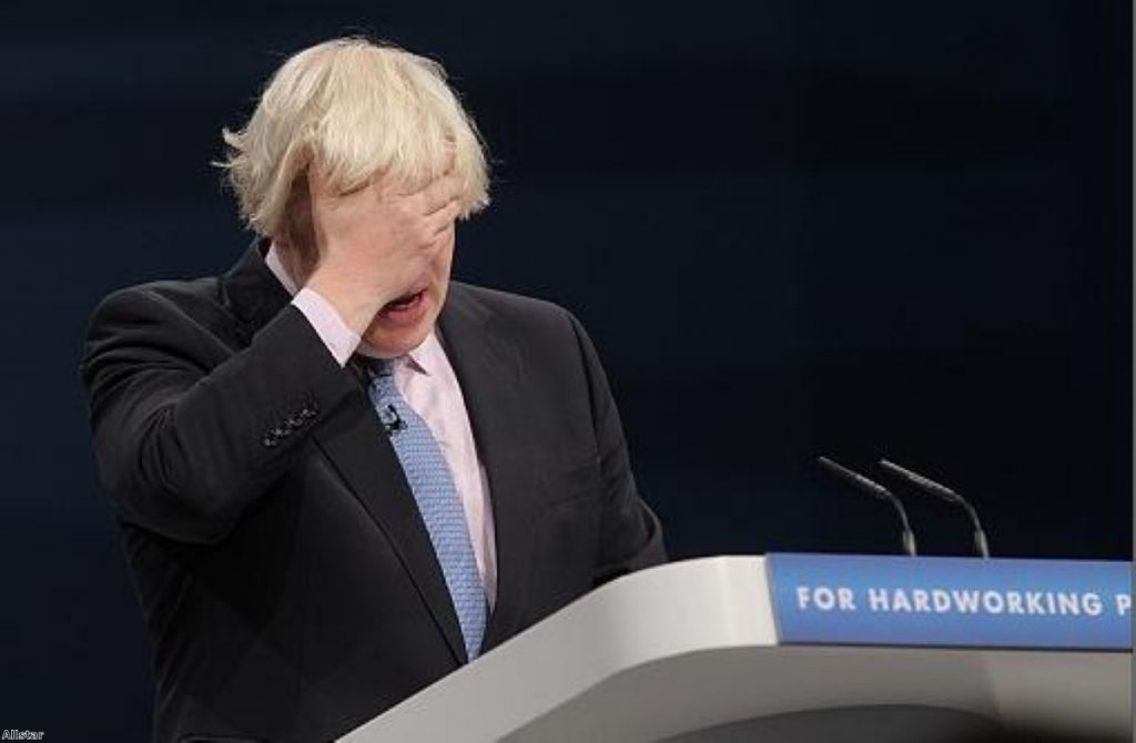 Watching Boris Johnson interview is like watching someone 'staple blancmange to a stick'
