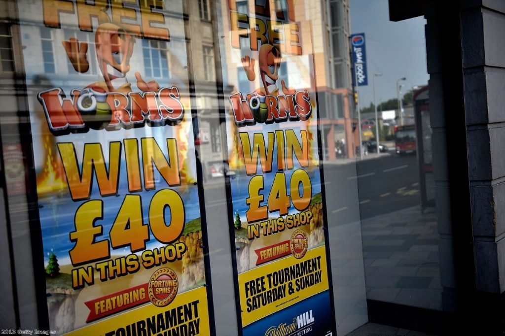 Fixed odds betting machines are now an "epidemic" says Miliband