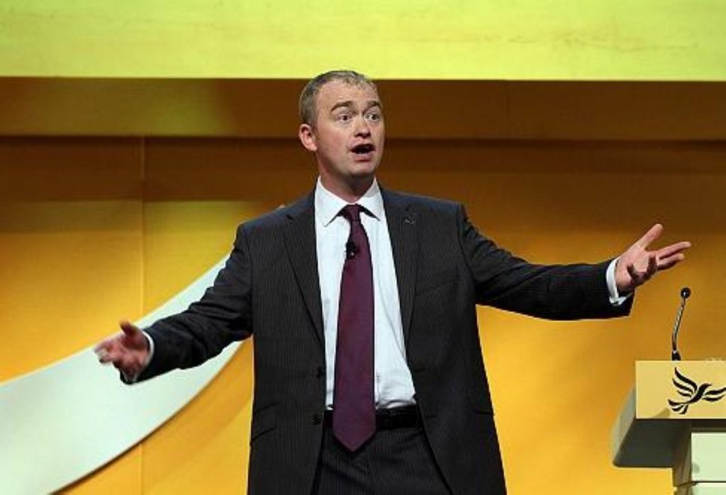 Farron: Aiming to entice EU supporters from Labour to the Lib Dems