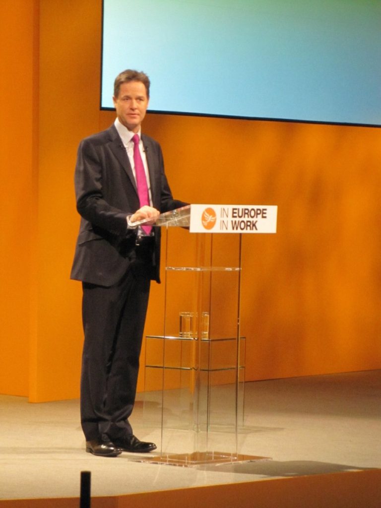 Clegg puts patriotism at the heart of his spring conference speech