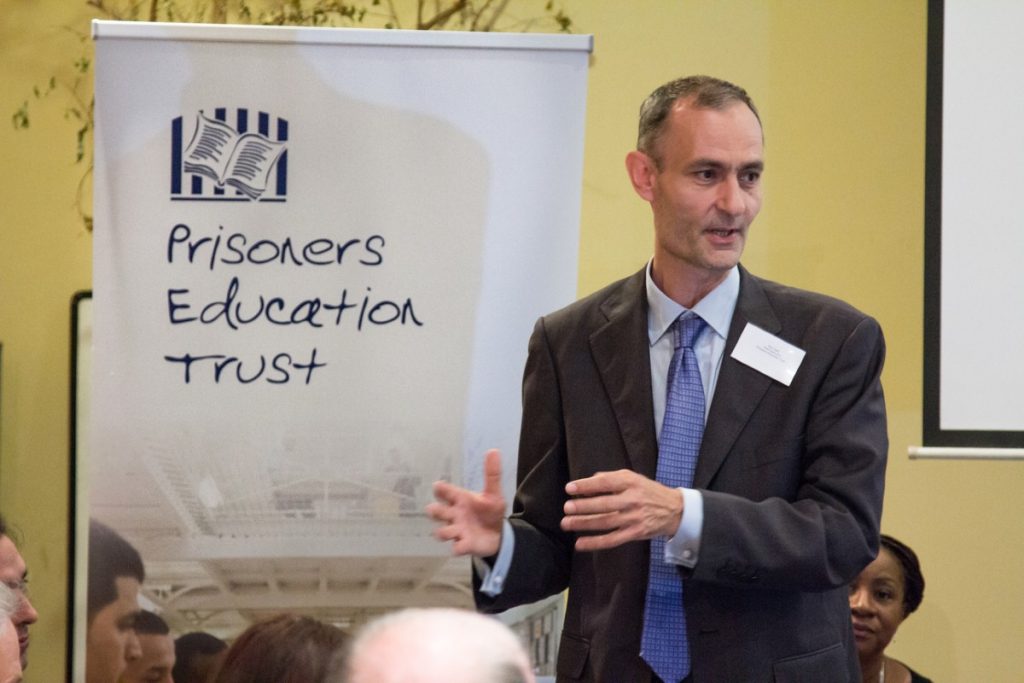 Rod Clark: 'The government's own research has proved what we do reduces reoffending by a quarter' (Credit: Rebecca Radmore)