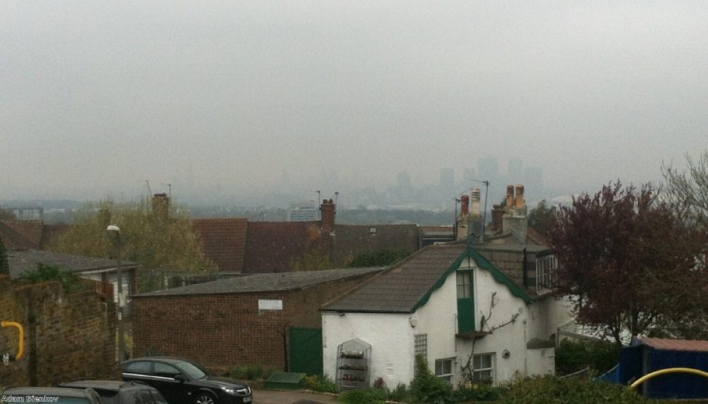 London smog: Tens of thousands die from air pollution every year in the UK.