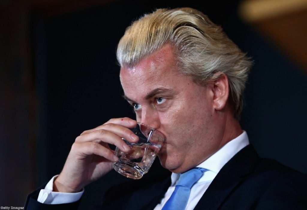 Geert Wilders hopes Ukip will join his voting block in the next European parliament