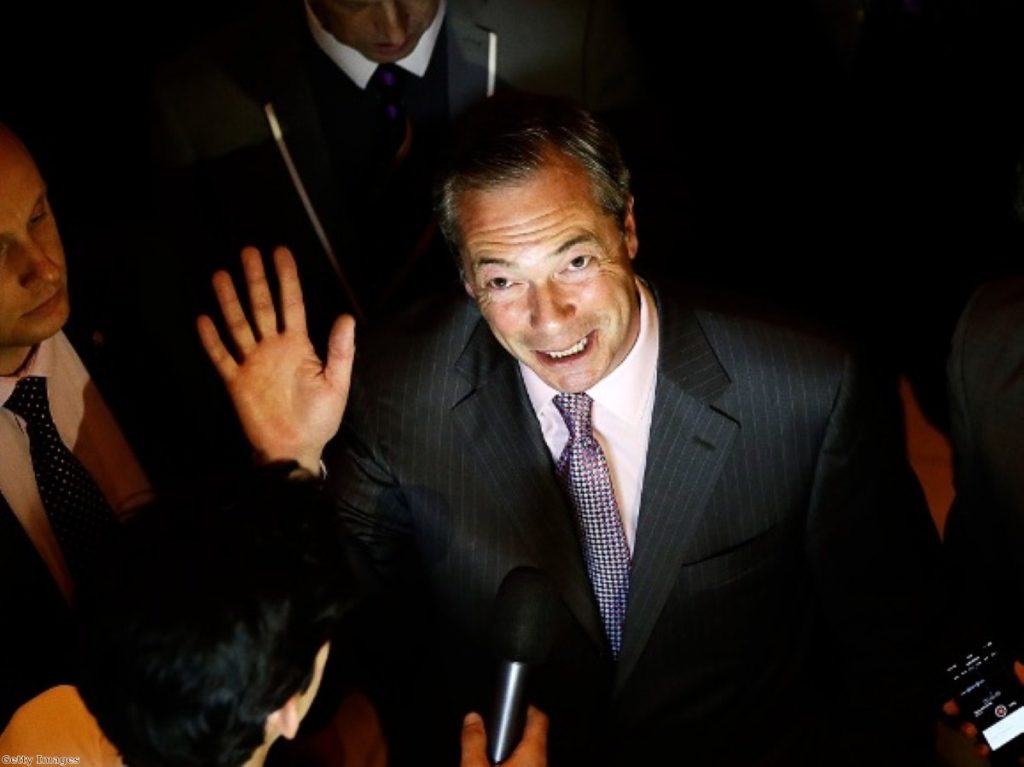 Nigel Farage's eurosceptic message resonated with voters even more strongly than in 2009