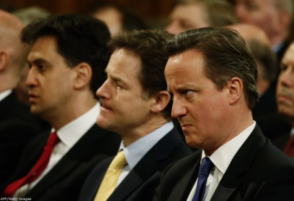 Ed Miliband, Nick Clegg and David Cameron made their promise - now they must keep it