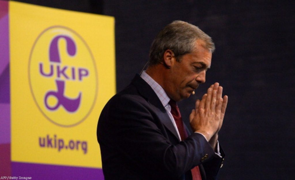 Nigel Farage: Under pressure