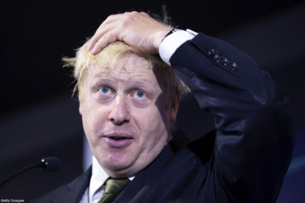 Today's report risks damaging Johnson's hopes of becoming prime minister.