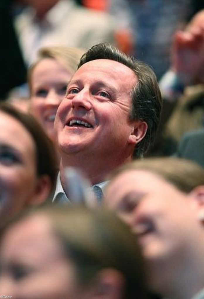 Discovering his mission? Cameron's ingenious speech will help him, but not the country
