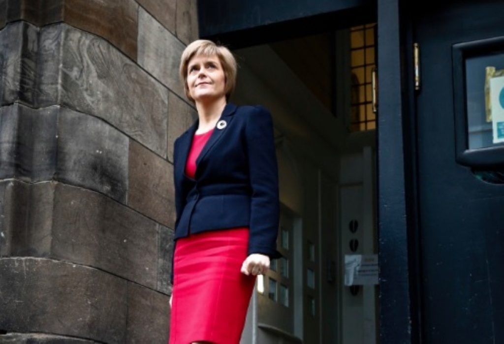Nicola Sturgeon: Confidence and supply with Labour would give SNP influence in Westminster