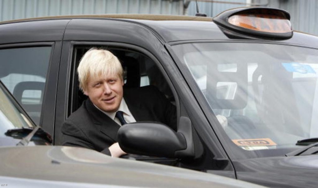 Boris Johnson: No longer the cabbies' friend