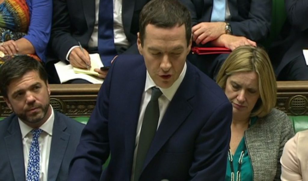 First of many? Osborne takes the wheel for PMQs