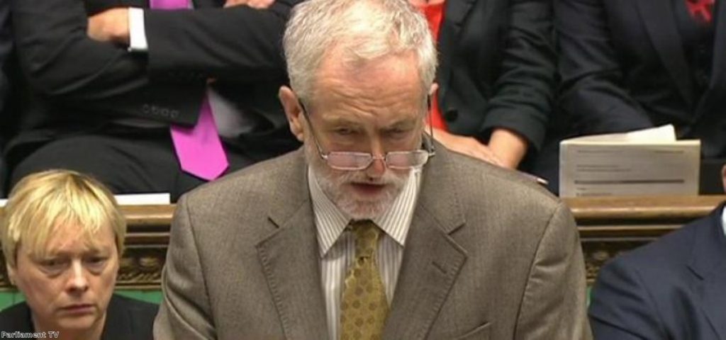 Jeremy Corbyn impressed at this week's PMQs