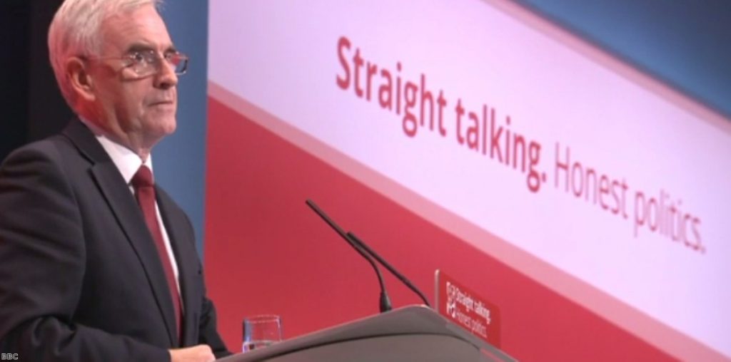 John McDonnell: Both for, then against Osborne's fiscal charter