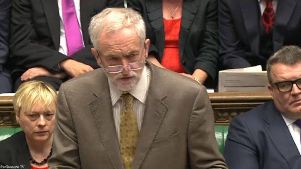 Jeremy Corbyn appears stranded within his own party
