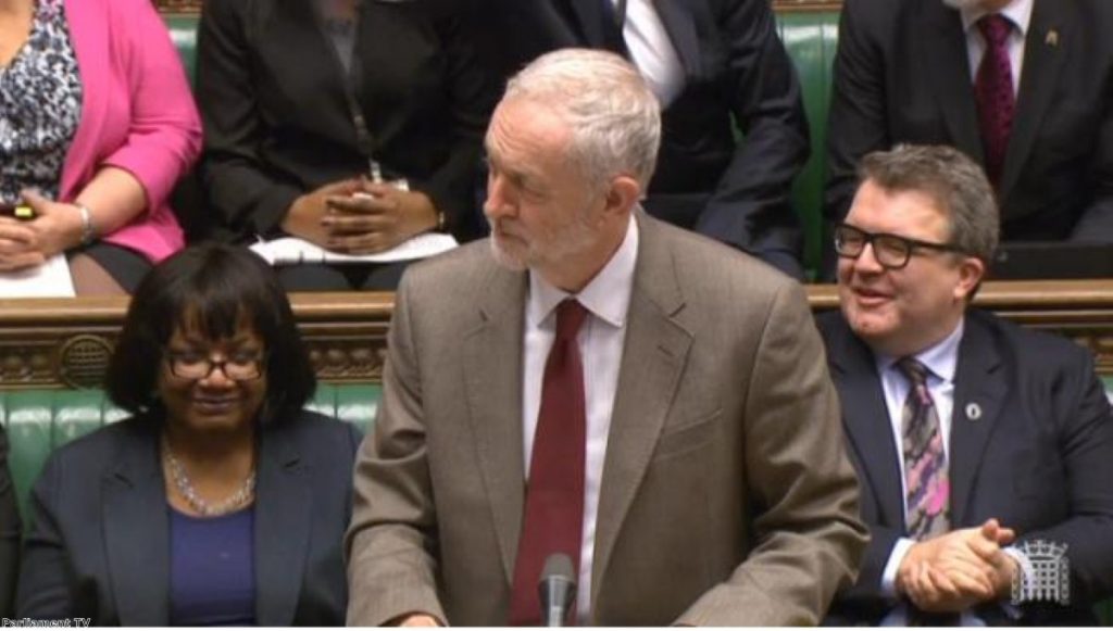 Corbyn's dress sense was targeted by Cameron during PMQs