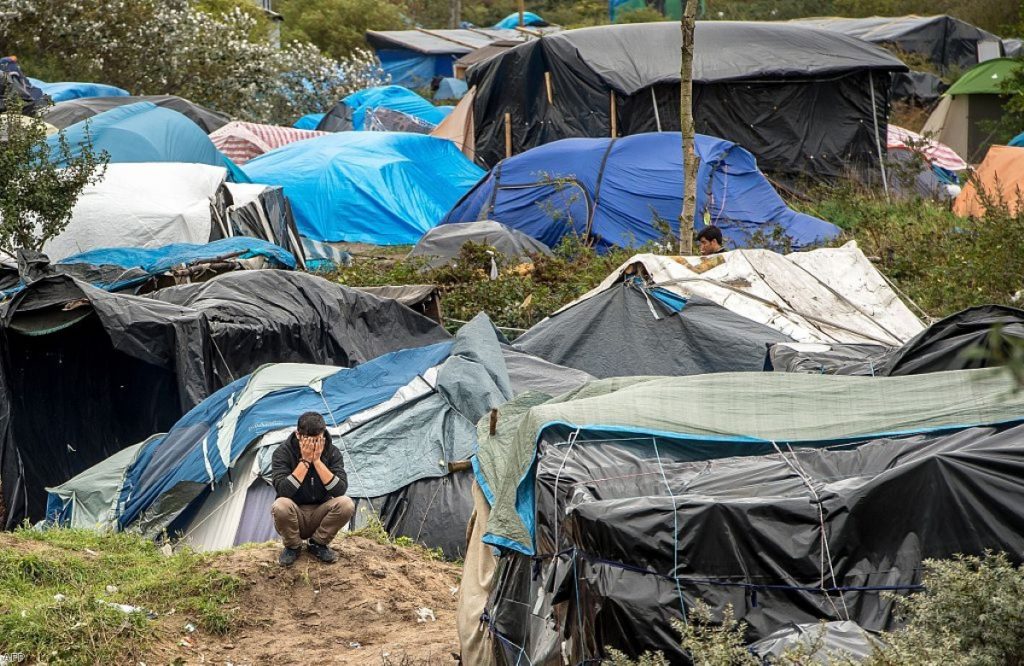 Cameron called the people in Calais refugee camps a "bunch of migrants" during today's PMQs