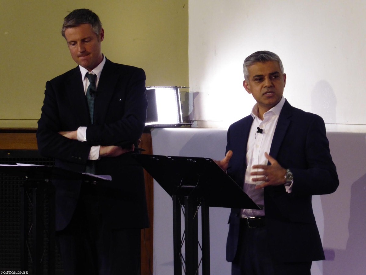 Sadiq Khan says he has been disappointed in 'nice guy' Zac Goldsmith's campaign