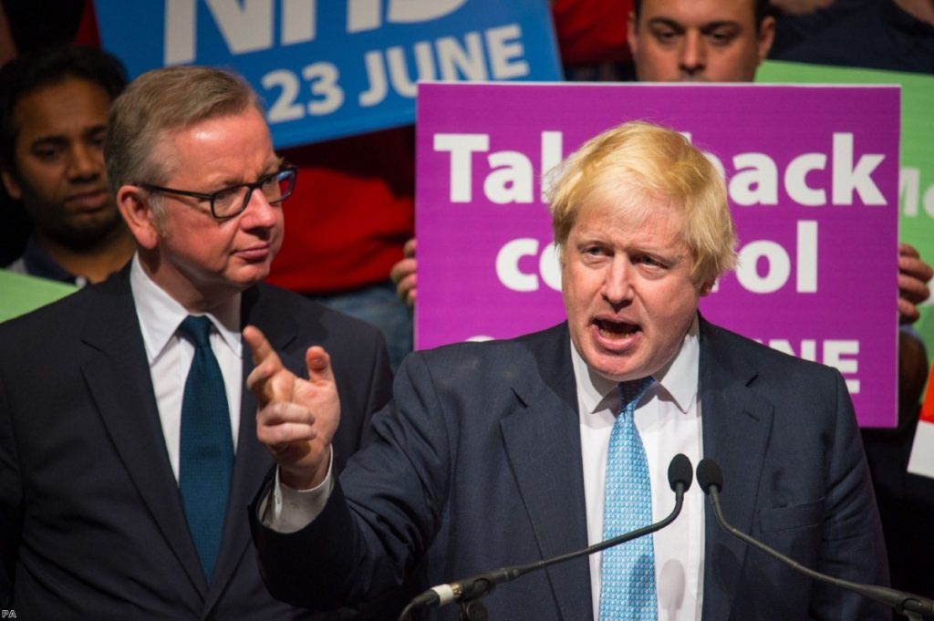 Are Boris Johnson and the Brexiteers about to take back control?