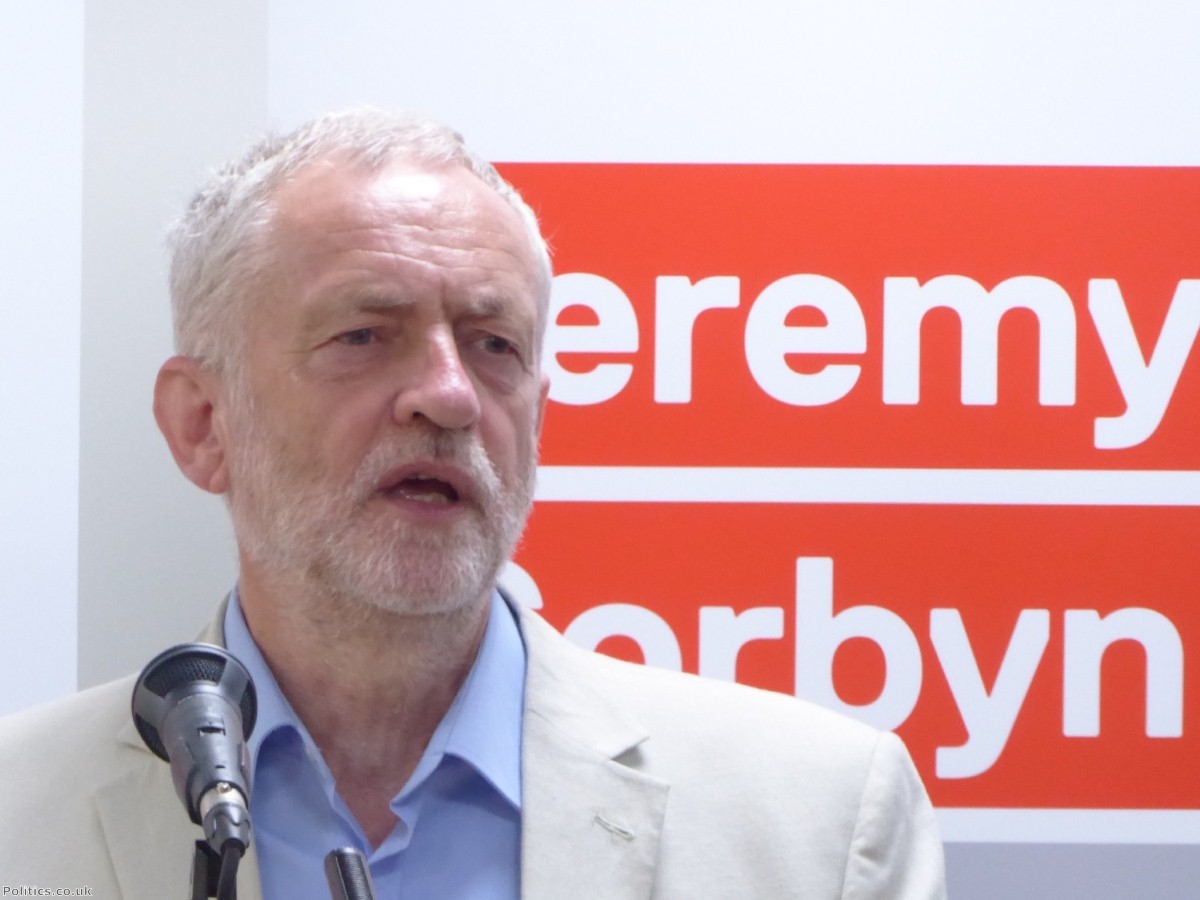 Jeremy Corbyn's personal rating is below Labour's share