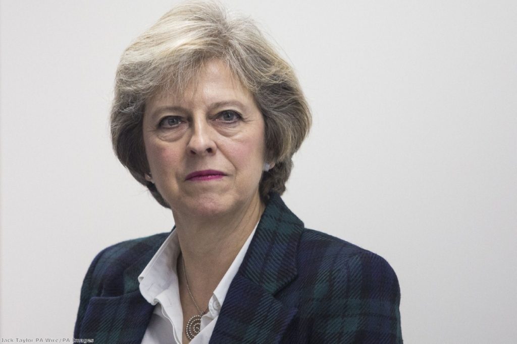 "The prime minister has prioritised the crazed demands of the right-wingers of her party - on whose support she is reliant - over the national interest"