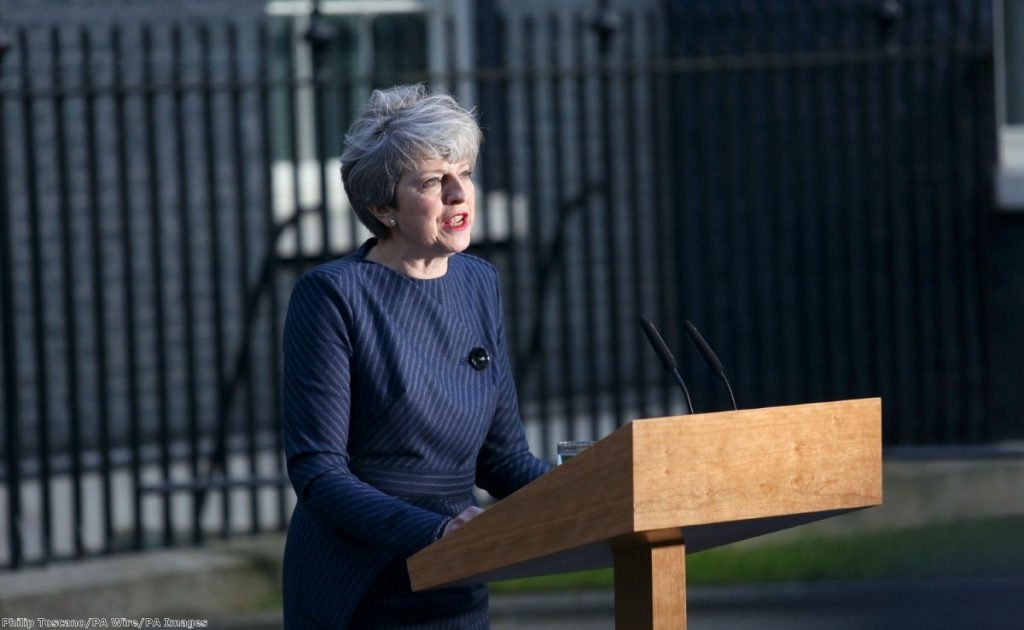 Prime Minister Theresa May is set for a strong showing in the local elections ahead of a probable landslide next month