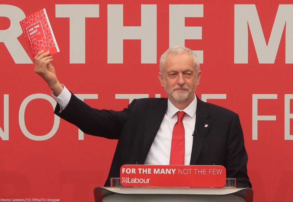 Will Corbyn's manifesto win the right votes in the right seats?
