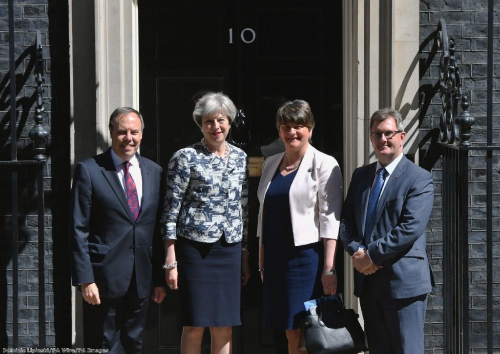 The Tory-DUP deal has complicated efforts to revive power-sharing at Stormont