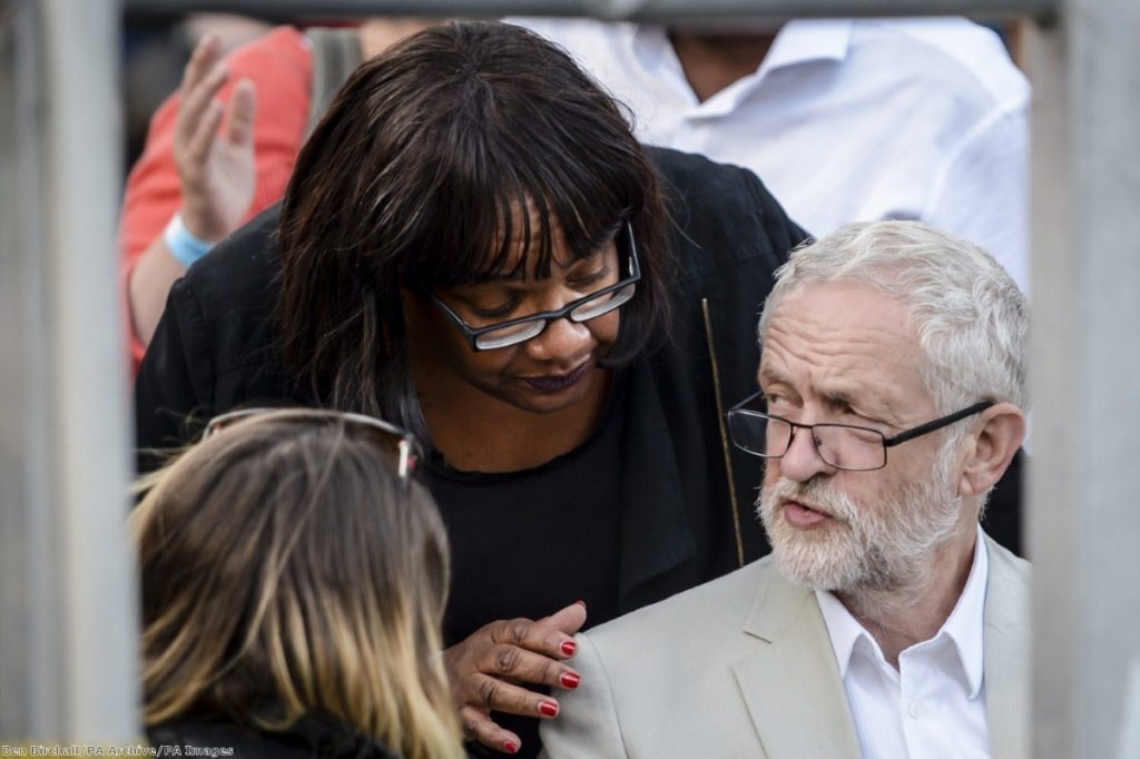 Diane Abbott and Jeremy Corbyn sent out mixed messages on Brexit