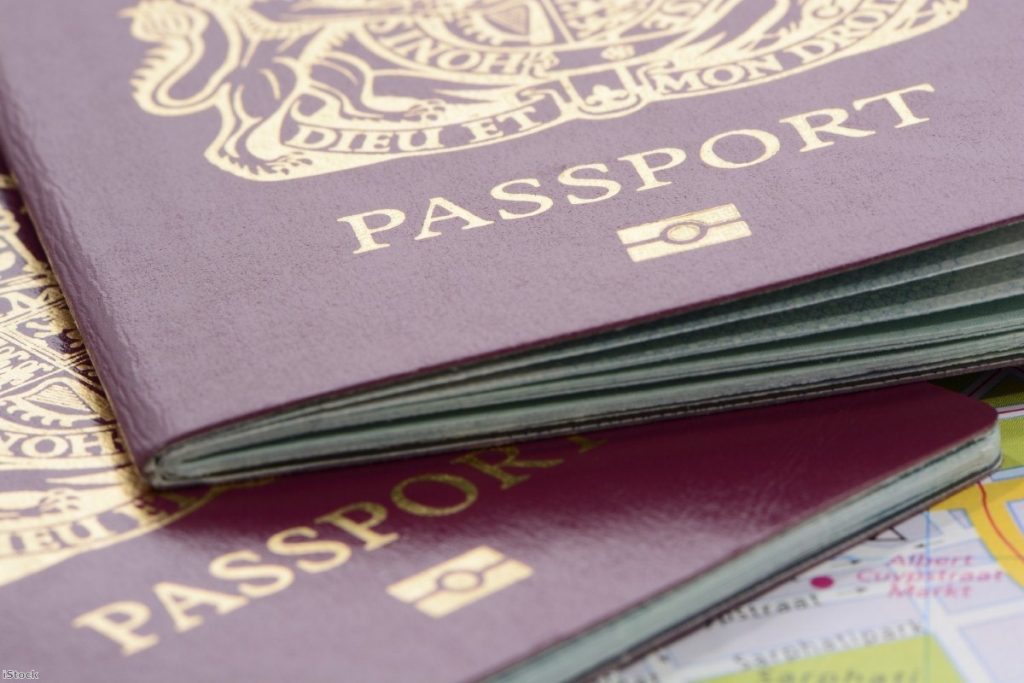 UK biometric passports | Copyright: iStock