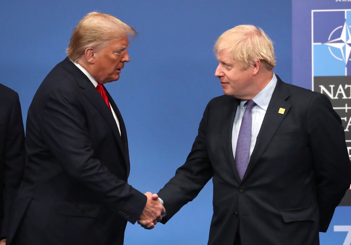 Boris Johnson and Donald Trump: What these men cannot control must simply disappear.