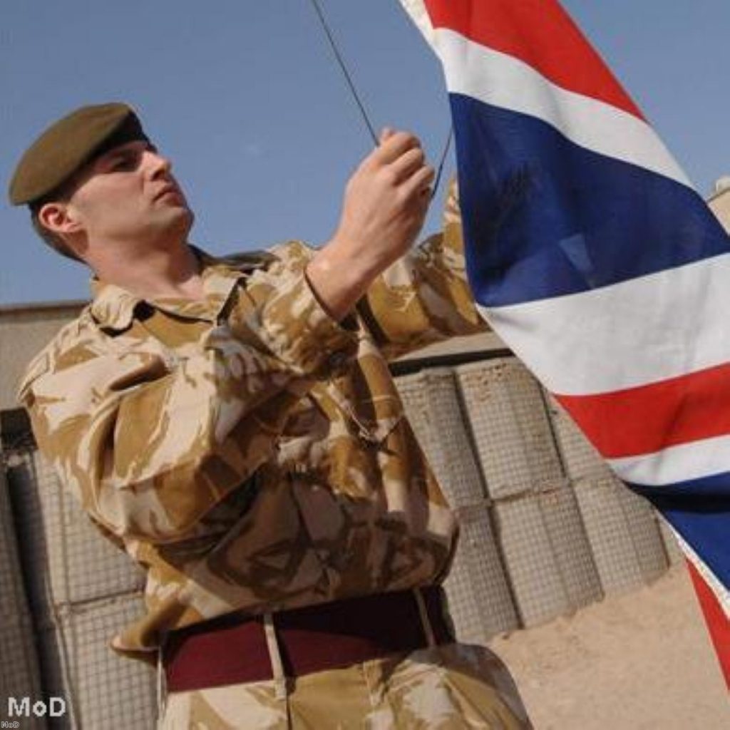 British army has "almost no capability to react to the unexpected"