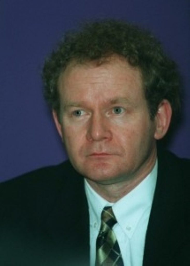 Martin McGuinness rejects claims he is a British spy