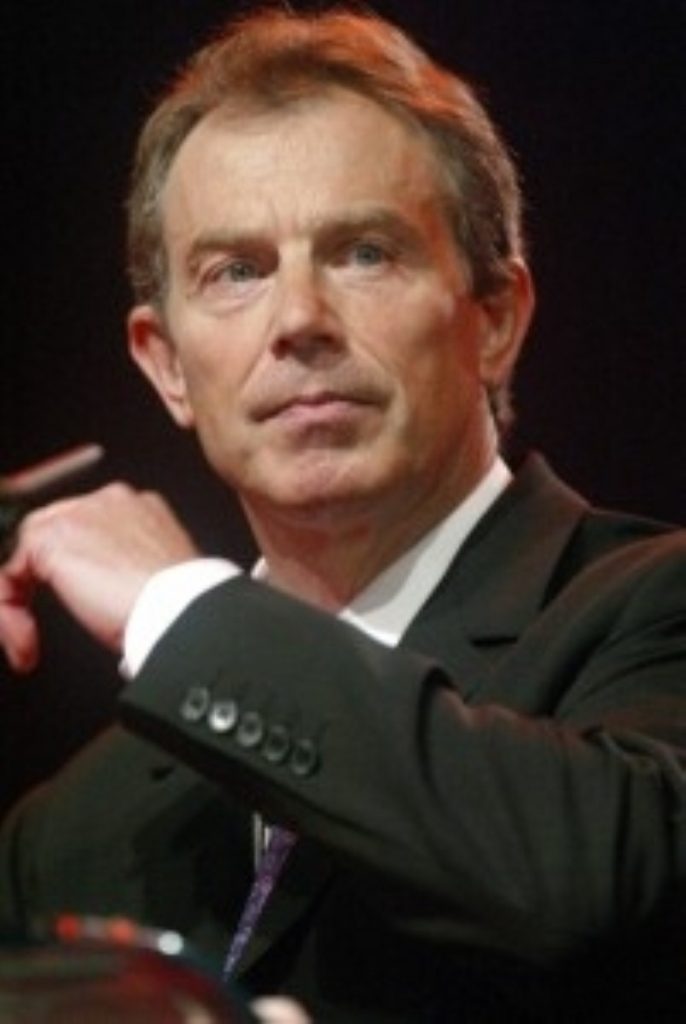 Tony Blair reaffirms his support for the Trident nuclear system