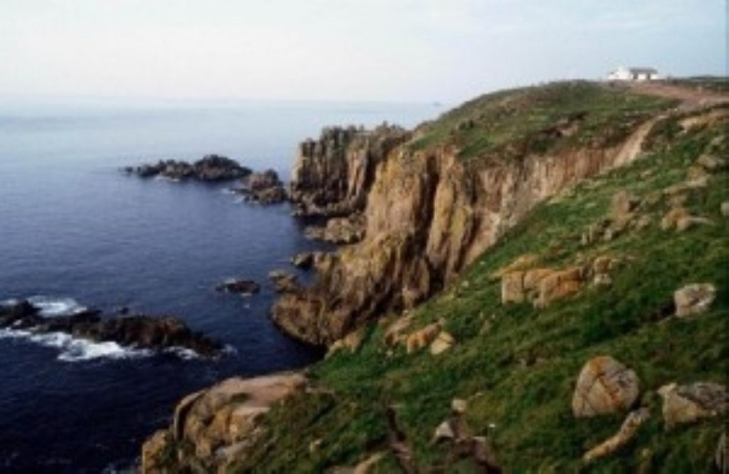 Land's End in Cornwall could feature in Mr Cameron's plans