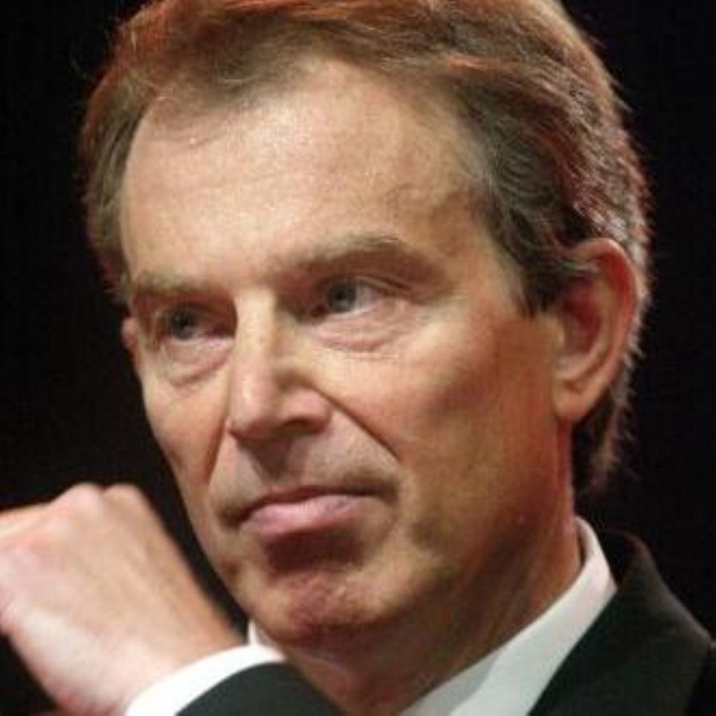 The Iraq issue overshadowed Tony Blair