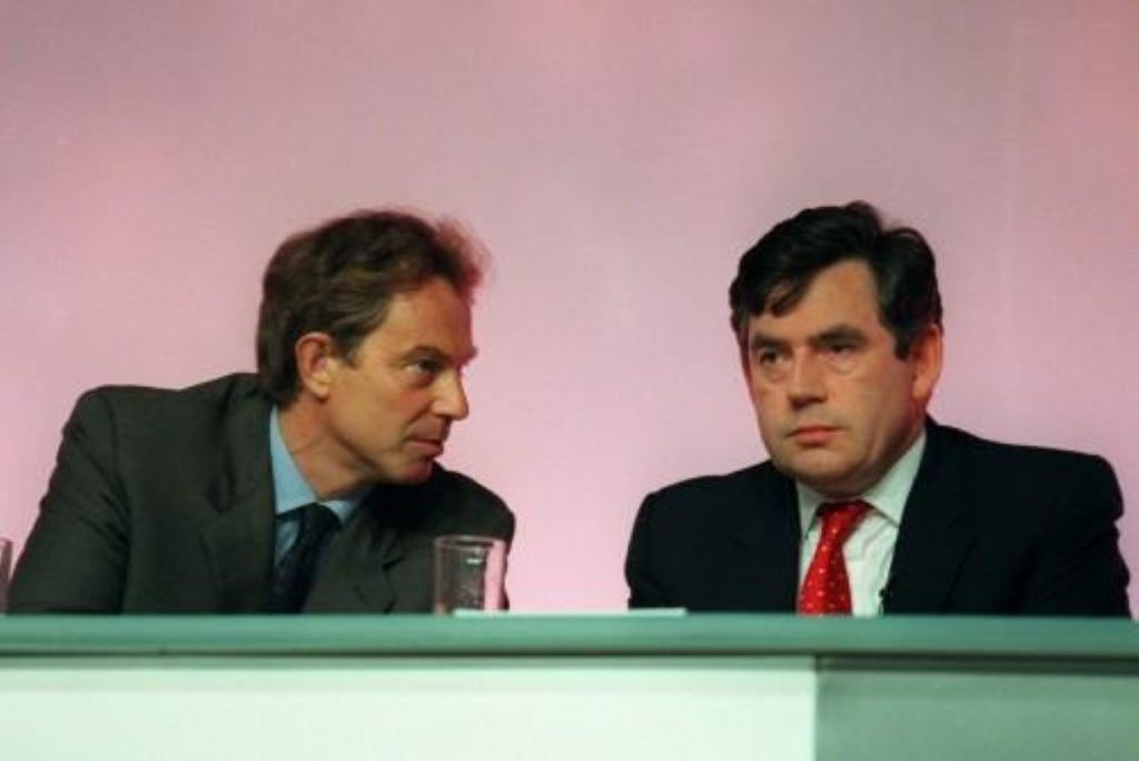 Tony Blair appears to back Gordon Brown as his successor