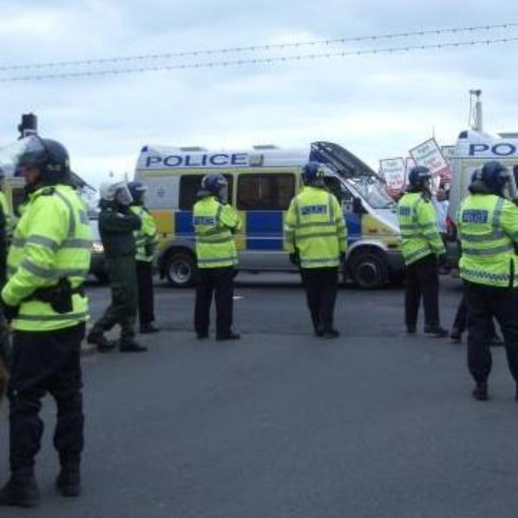 Police are set to protest against budget cuts