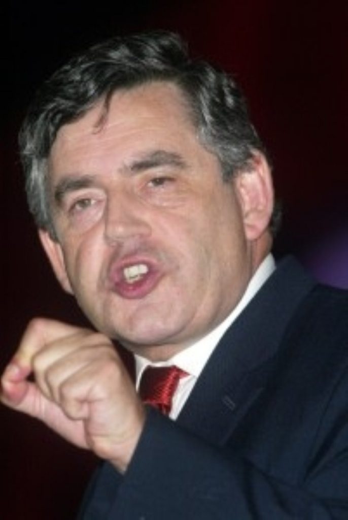 Gordon Brown says Britain will give strong leadership on climate change