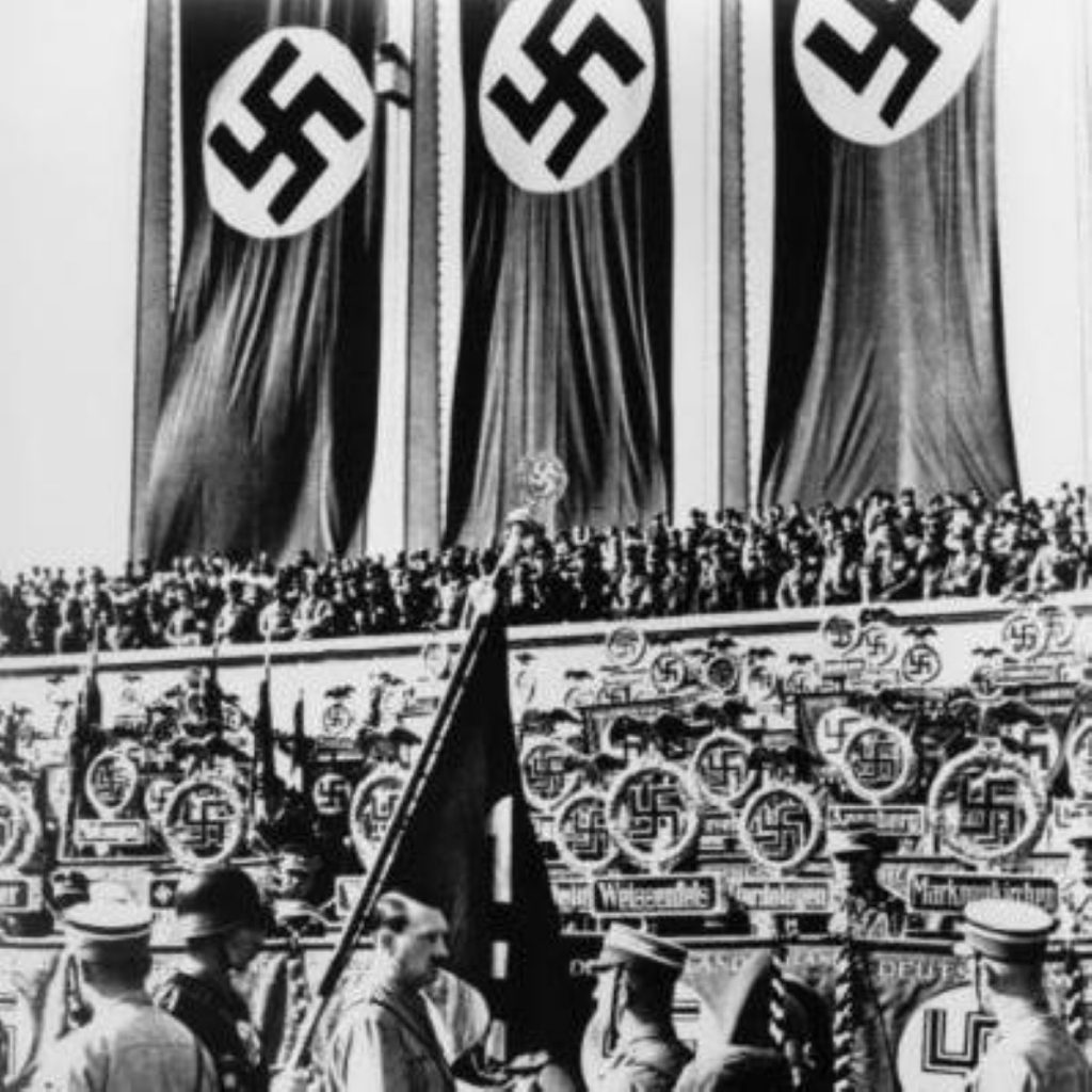 A Nazi rally
