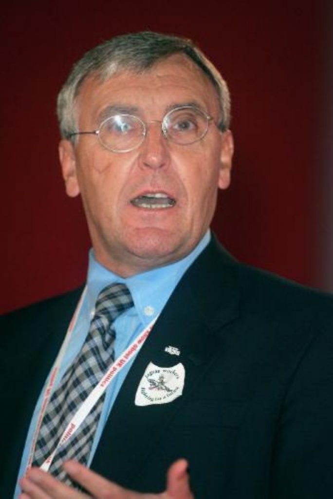 Tony Woodley was one of the trade union leaders to condemn Blair's TUC speech