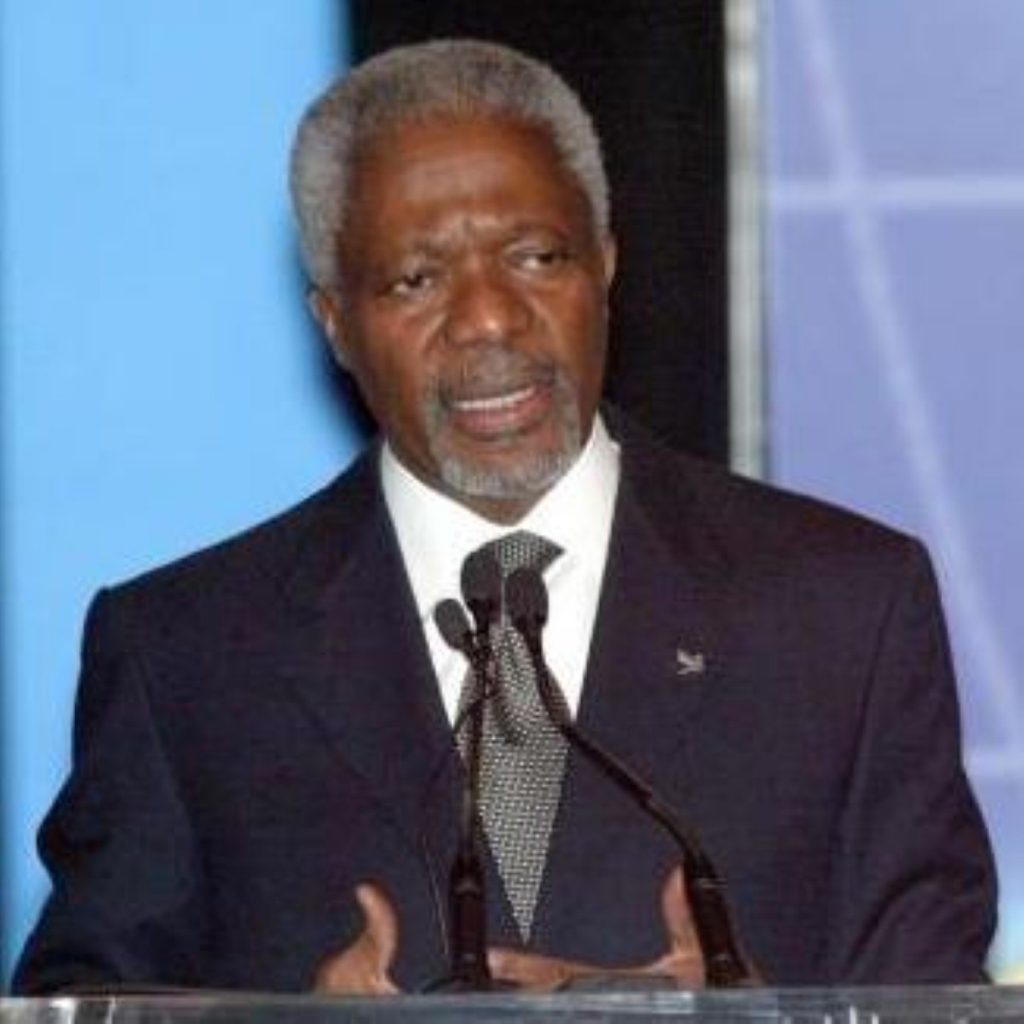 Koffi Annan will chair the Africa Progress Panel
