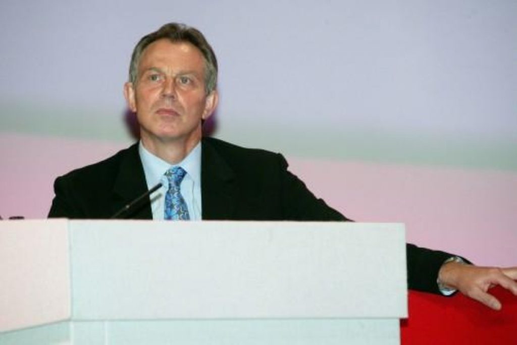 Tony Blair makes keynote speech on education