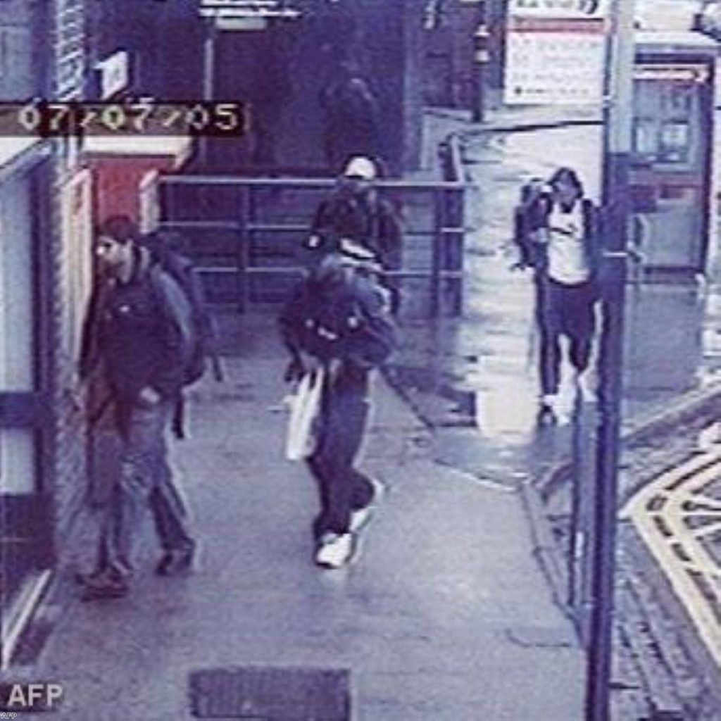 CCTV footage of the 7/7 London bombings. Three of the bombers were from West Yorkshire