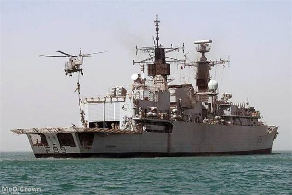 Sailors 'kidnapped' from British ship