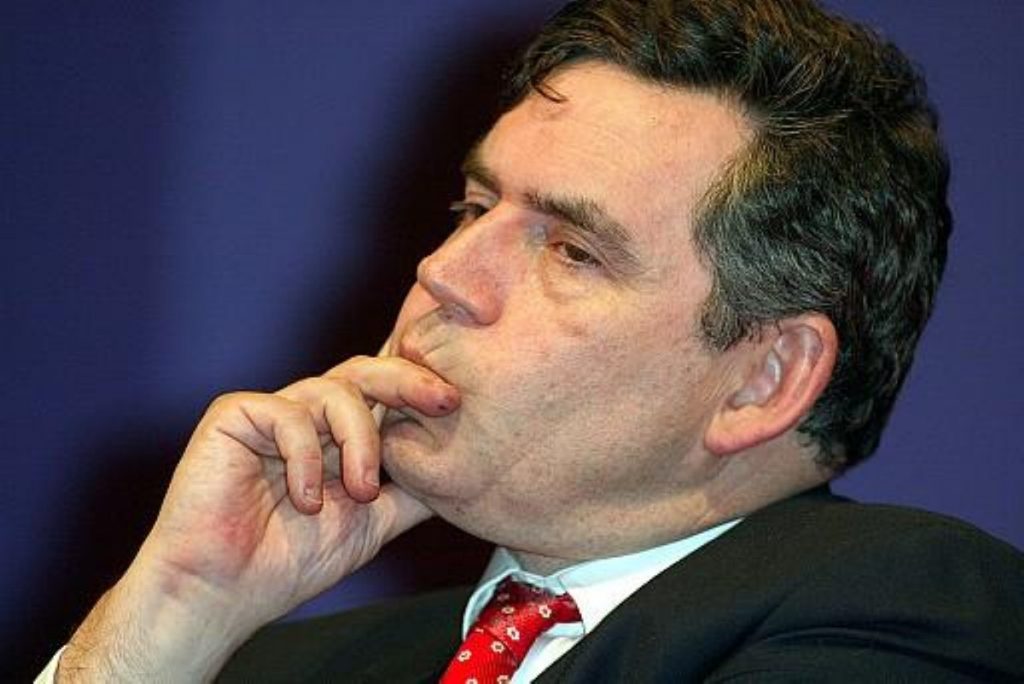 Prime minister Gordon Brown reinforces terror warning