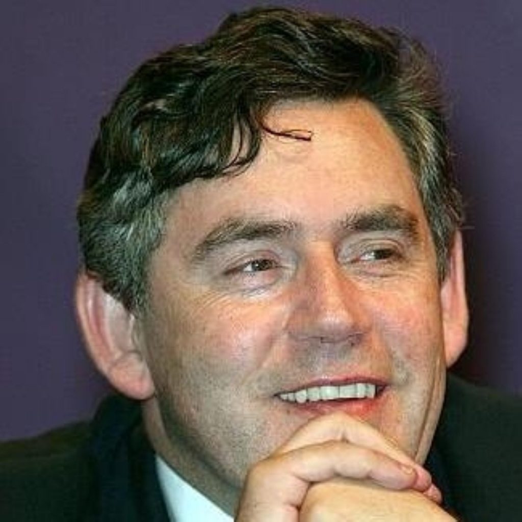 Gordon Brown could double Labour's Commons majority, a poll published today reveals