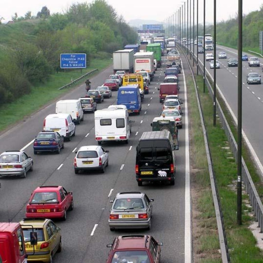 First motorway car share lane opens